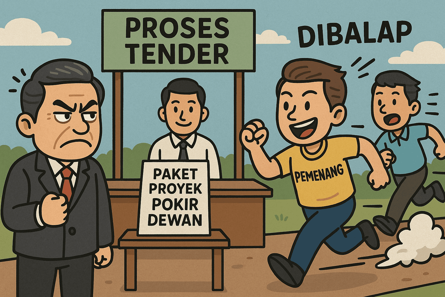 “Dibalap” di Tikungan Tender: Mengungkap Borok di Balik Proyek Pokir Anggota DPRA