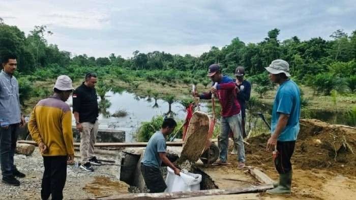 Pemkab Nagan Raya Bergerak Cepat Tangani Kerusakan Jembatan Alue Siron