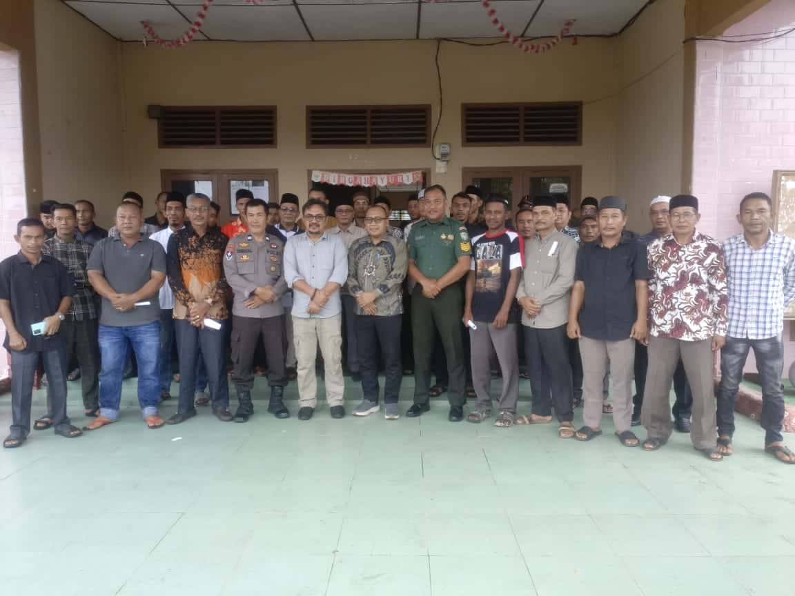 Camat Kluet Utara Apresiasi Kelancaran Pencabutan Nomor Urut Pilchiksung 2025, Gampong Gunung Pudung Tetapkan 4 Kandidat