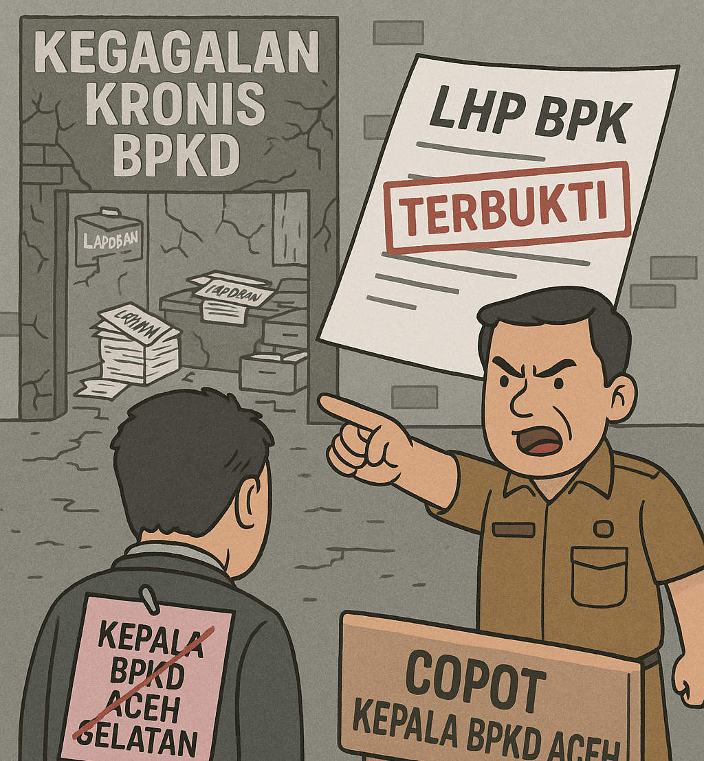 Kegagalan Kronis BPKD Terbukti di LHP BPK, Ini Alasan Bupati Harus Copot Kepala BPKD Aceh Selatan