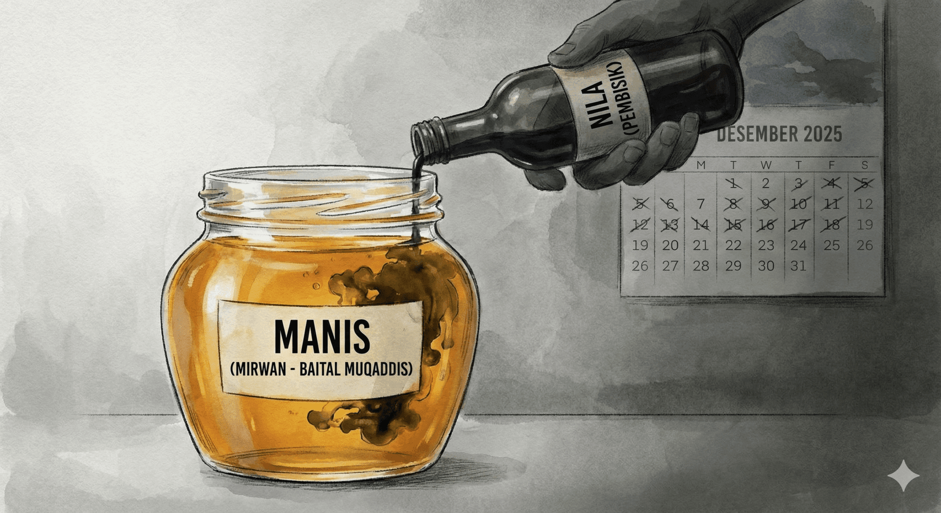 Refleksi Akhir Tahun: Nasib Visi ‘MANIS’ (Mirwan-Baital Muqaddis) di Tangan Para Pembisik
