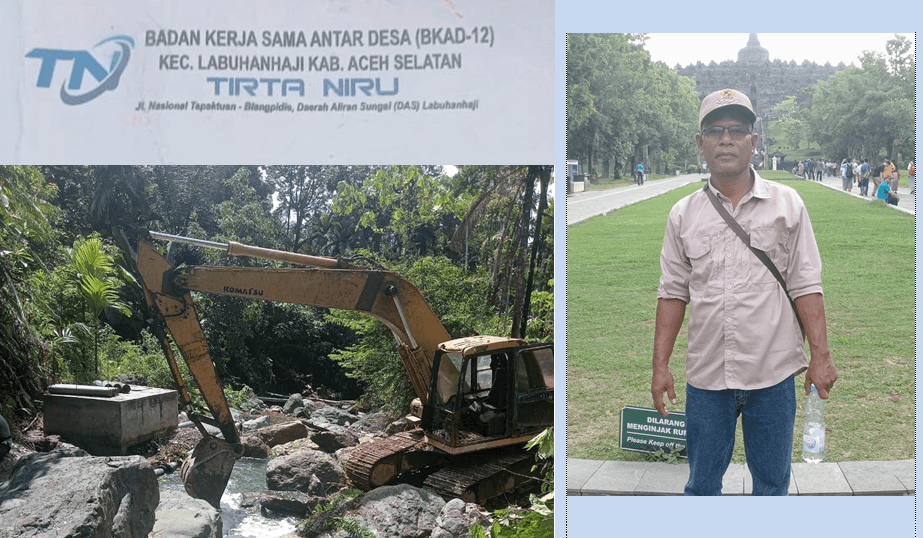 Bertahan dg Bendungan “Batu Kali” Gaji Petugas Sering Nombok, Pelayanan Jadi Macet, Pengelola TIRTA NIRU Labuhanhaji Angkat Tangan Minta Perhatian Pemkab