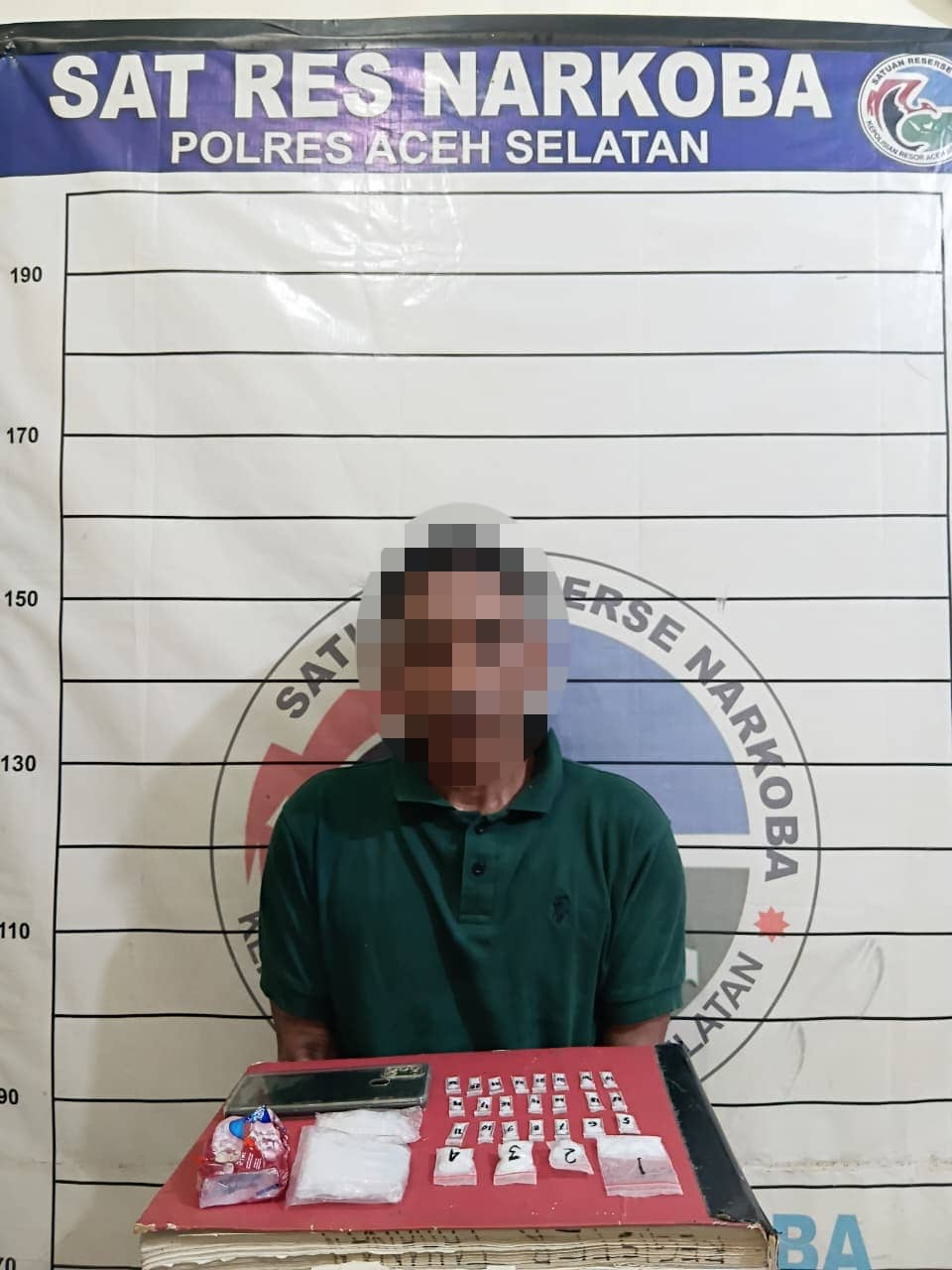 Sat Resnarkoba Polres Aceh Selatan Ungkap Kasus Penyalahgunaan Narkotika, Satu Pelaku Diamankan
