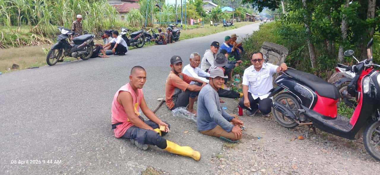 Gotong Royong Bersihkan Saluran Irigasi, Warga Kampung Paya Dukung Swasembada Pangan 2026