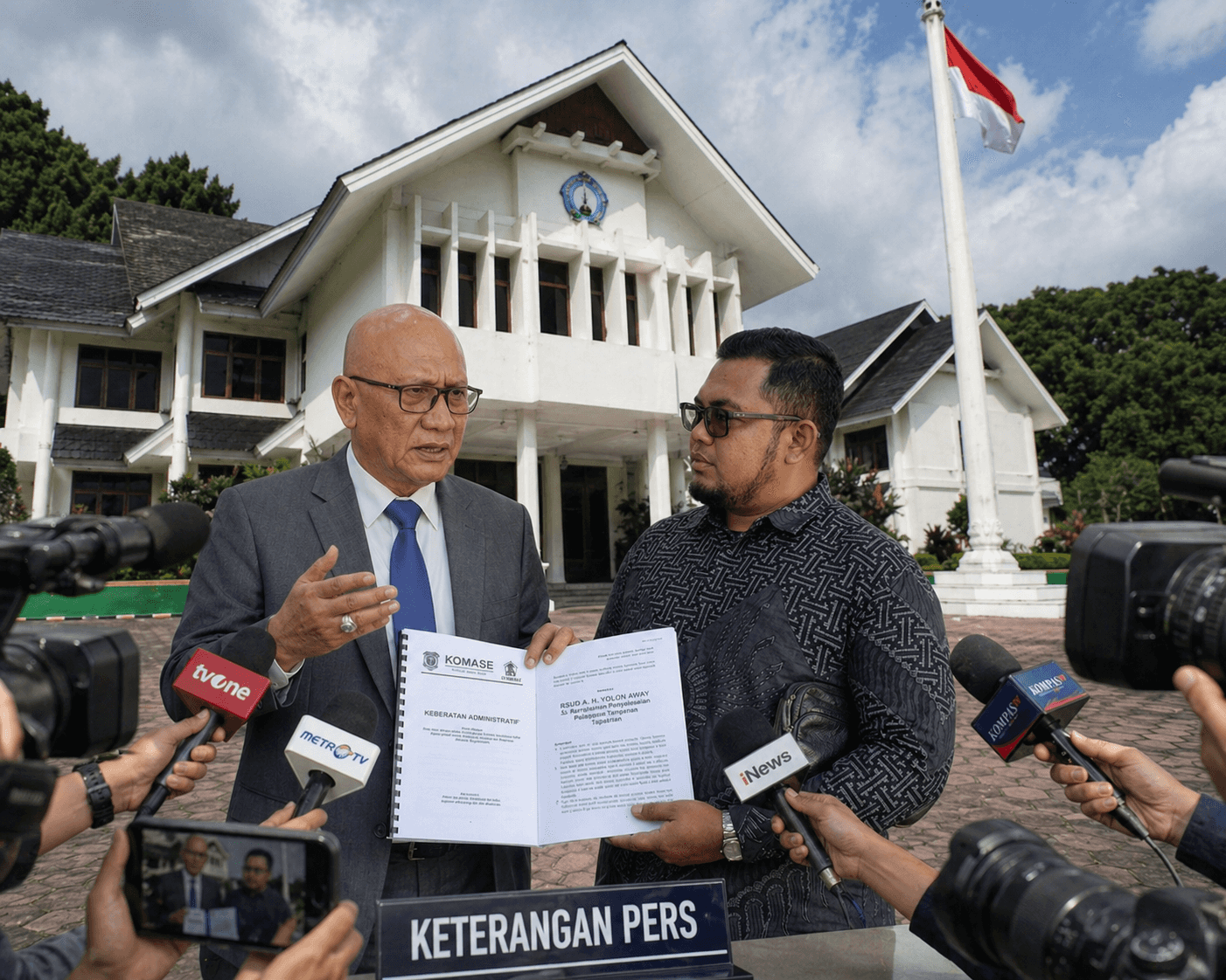 KOMASE Resmi Layangkan Keberatan Administratif ke Bupati: Bongkar Skandal ‘Izin Mati’ RSUYA dan Dewas Bodong!