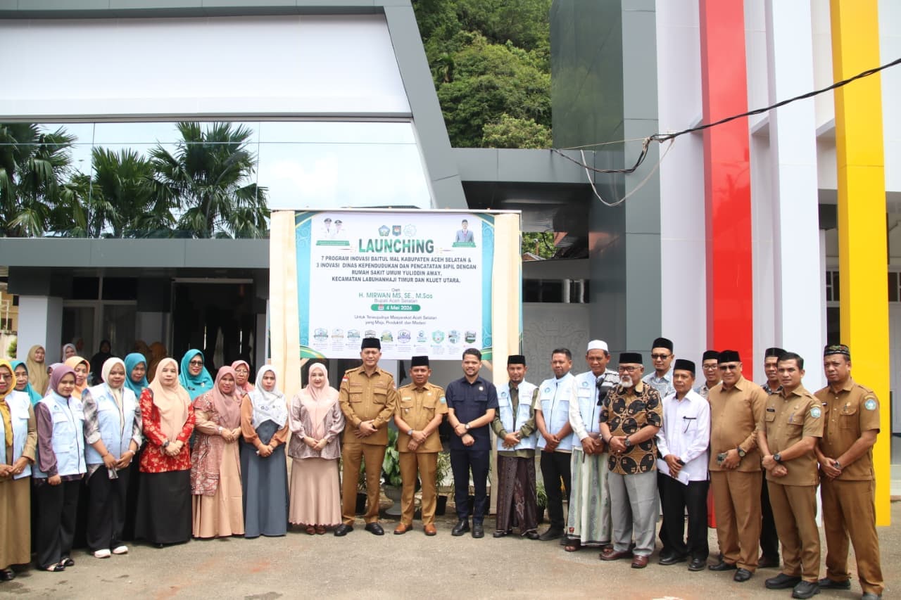 Tingkatkan Layanan Masyarakat, Aceh Selatan Luncurkan 10 Inovasi