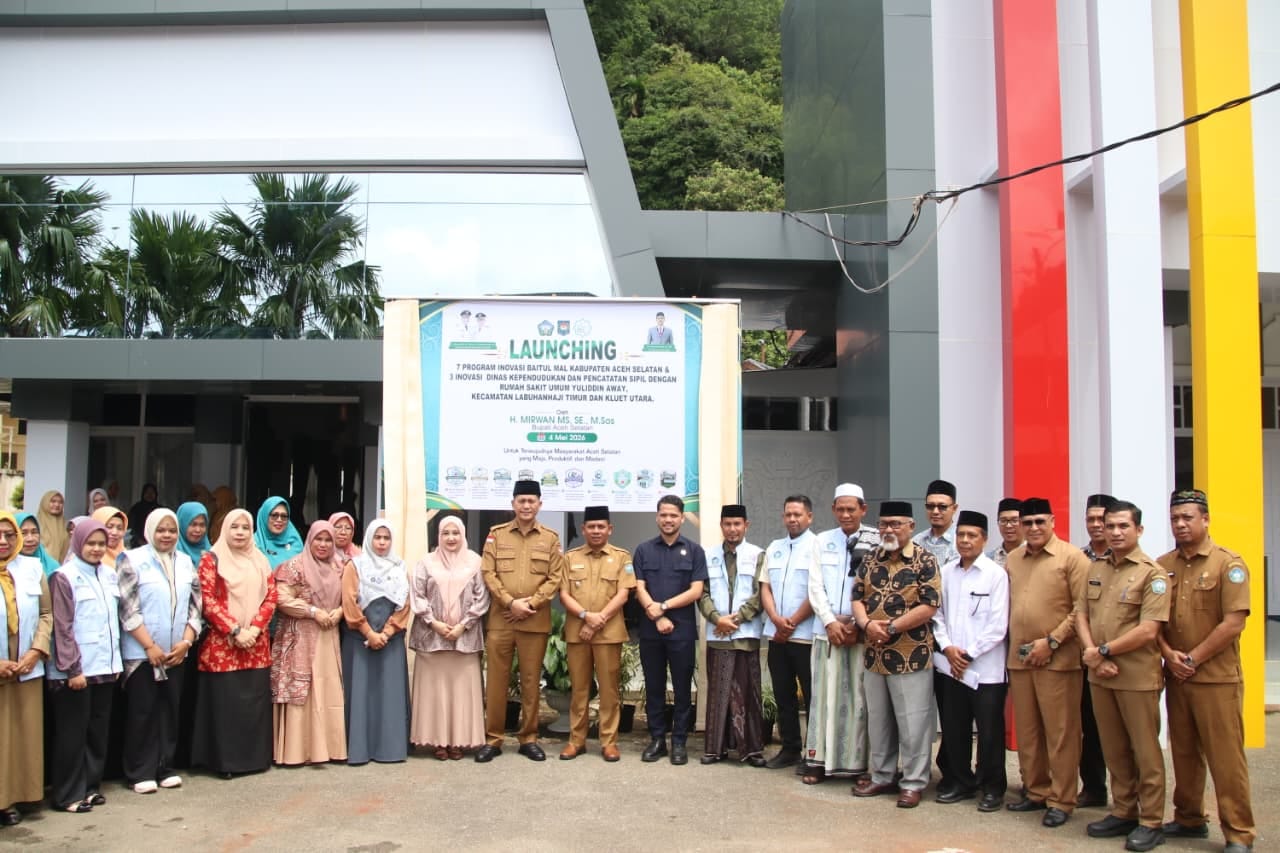 Tingkatkan Layanan Masyarakat, Aceh Selatan Luncurkan 10 Inovasi