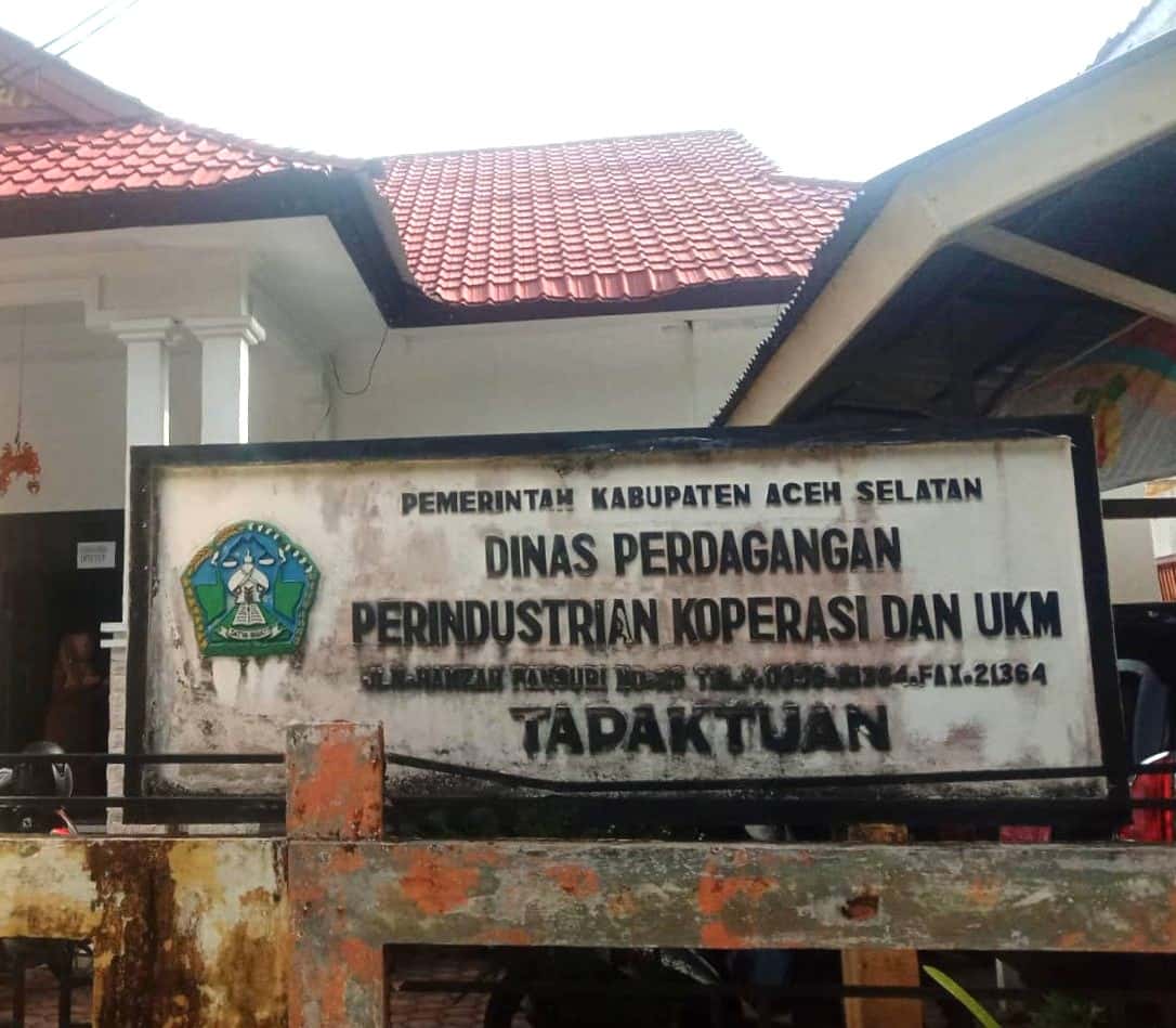 Rp1,39M Bantuan Hibah Pemkab Aceh Selatan di DISPERINDAGKOP&UKM, ini Daftar Penerimanya