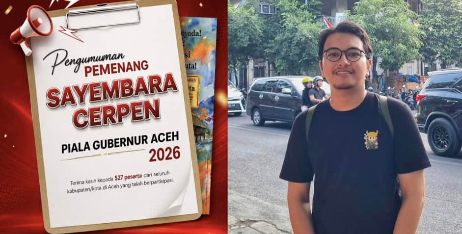 Haikal Riza Raih Juara Favorit Sayembara Cerpen Piala Gubernur Aceh 2026