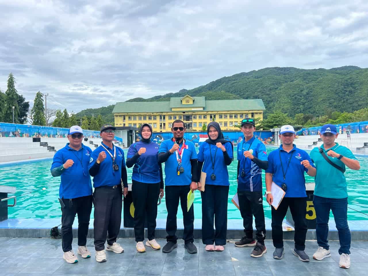 Kesiapan Juri dan Wasit Akuatik Banda Aceh Hantarkan Seleksi O2SN Renang Sukses Besar
