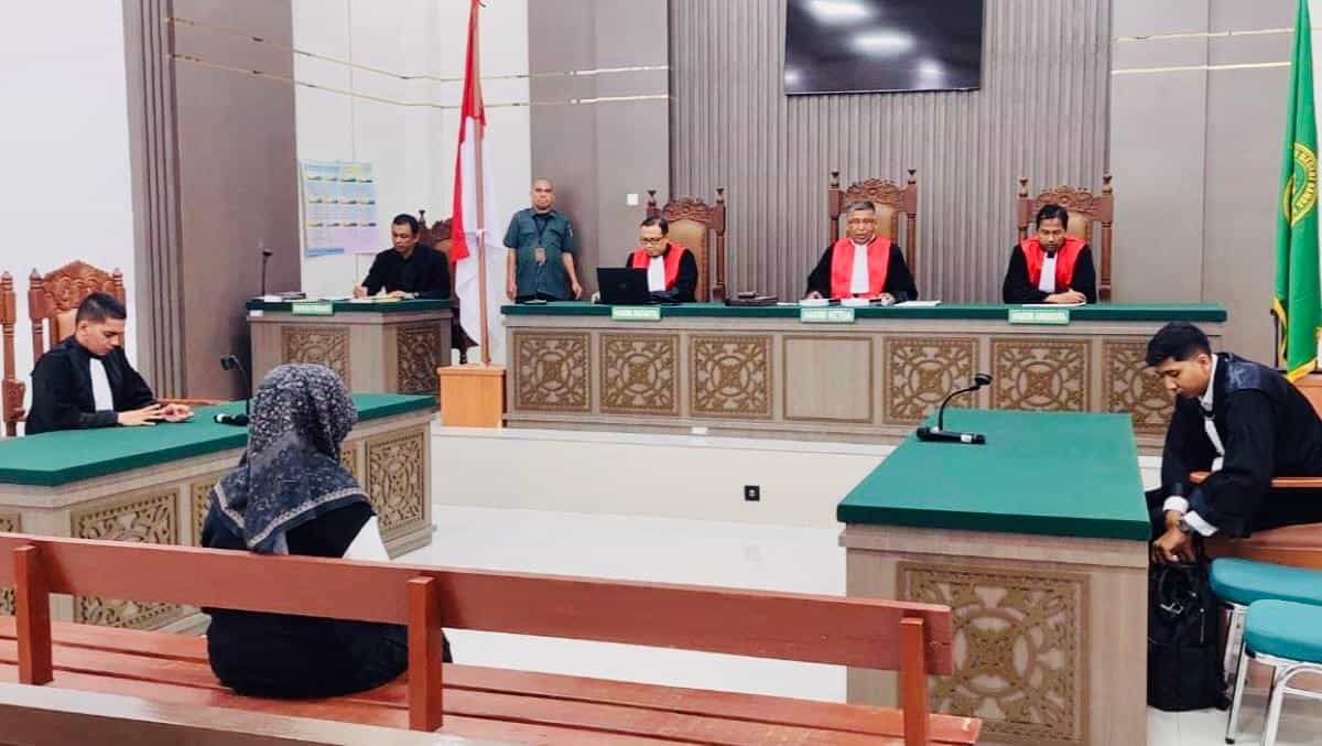 Trading Emas Pakai Dana KB, Eks Bendahara DMPG-PKB Bireuen Divonis 6 Tahun Penjara