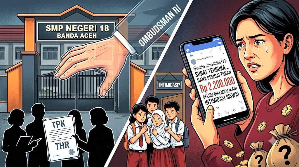 Polemik SMPN 18 Banda Aceh Memanas, Dari Pemotongan Hak Guru hingga Dugaan Intimidasi Siswa