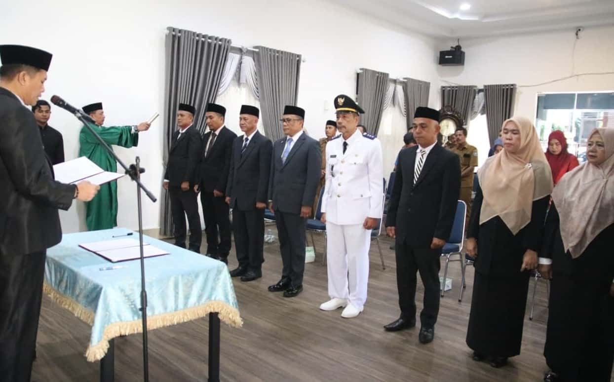 Pemkab Aceh Selatan Lakukan Mutasi dan Promosi 7 Pejabat Administrator, Ini Daftar Pejabatnya