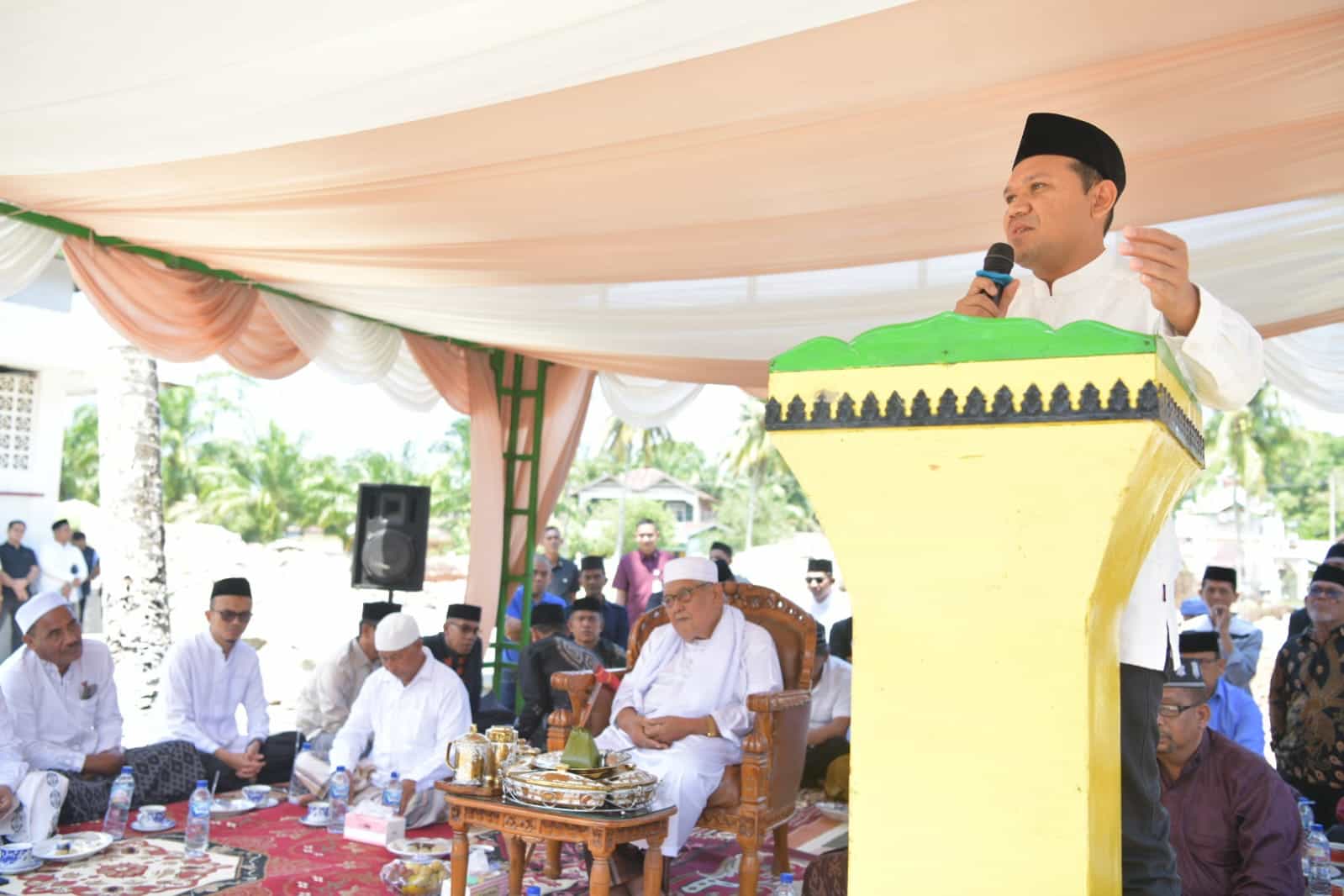 Perkuat Sinergi Umara-Ulama, Wagub Aceh Safari Silaturahmi dan Serap Aspirasi di Dayah-Dayah Aceh Selatan