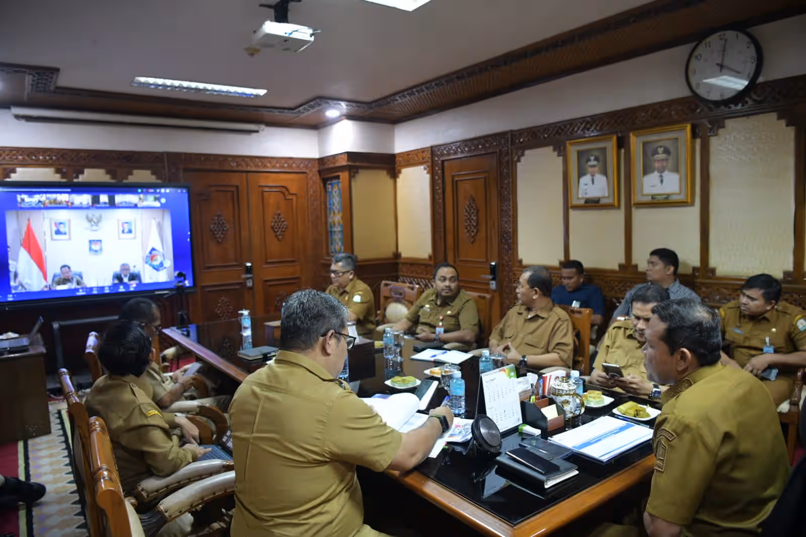 Kawal Pemulihan Pascabencana, Wagub Aceh Ikuti Rakornas Percepatan Pembangunan Huntap Bersama Mendagri