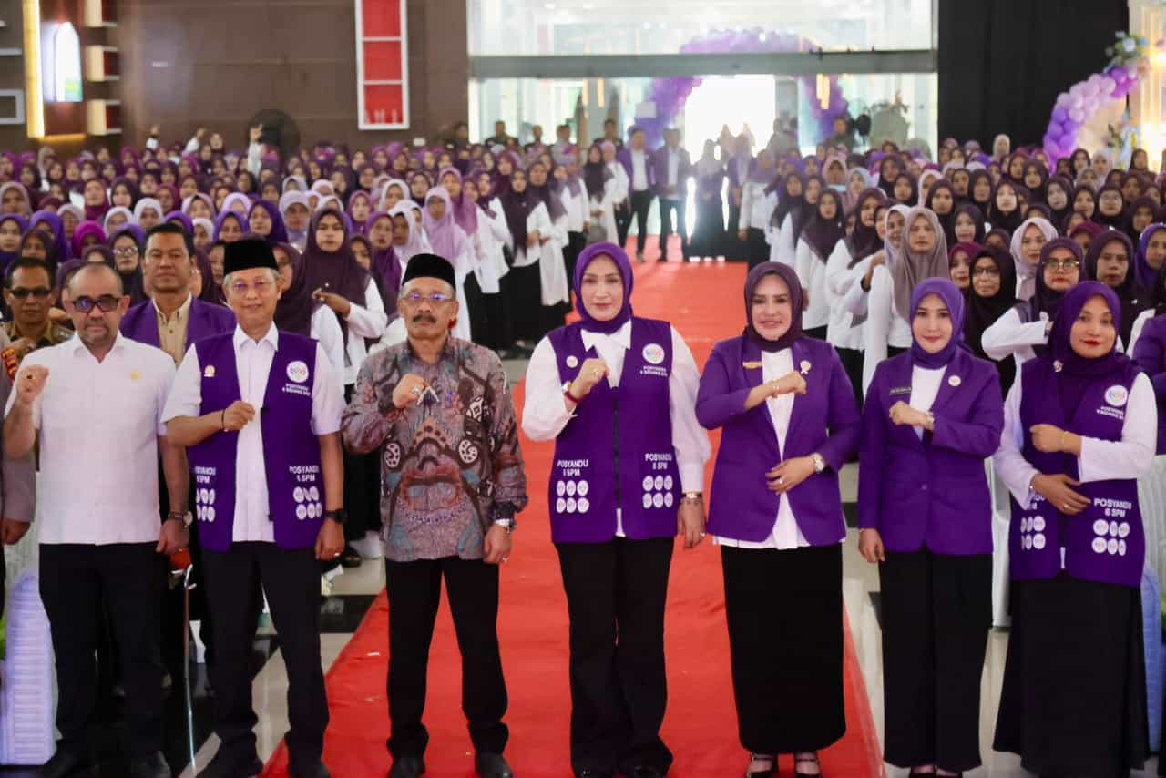 Kabupaten Pertama Gelar Rakor, Kak Na Apresiasi Pembina Posyandu Pidie