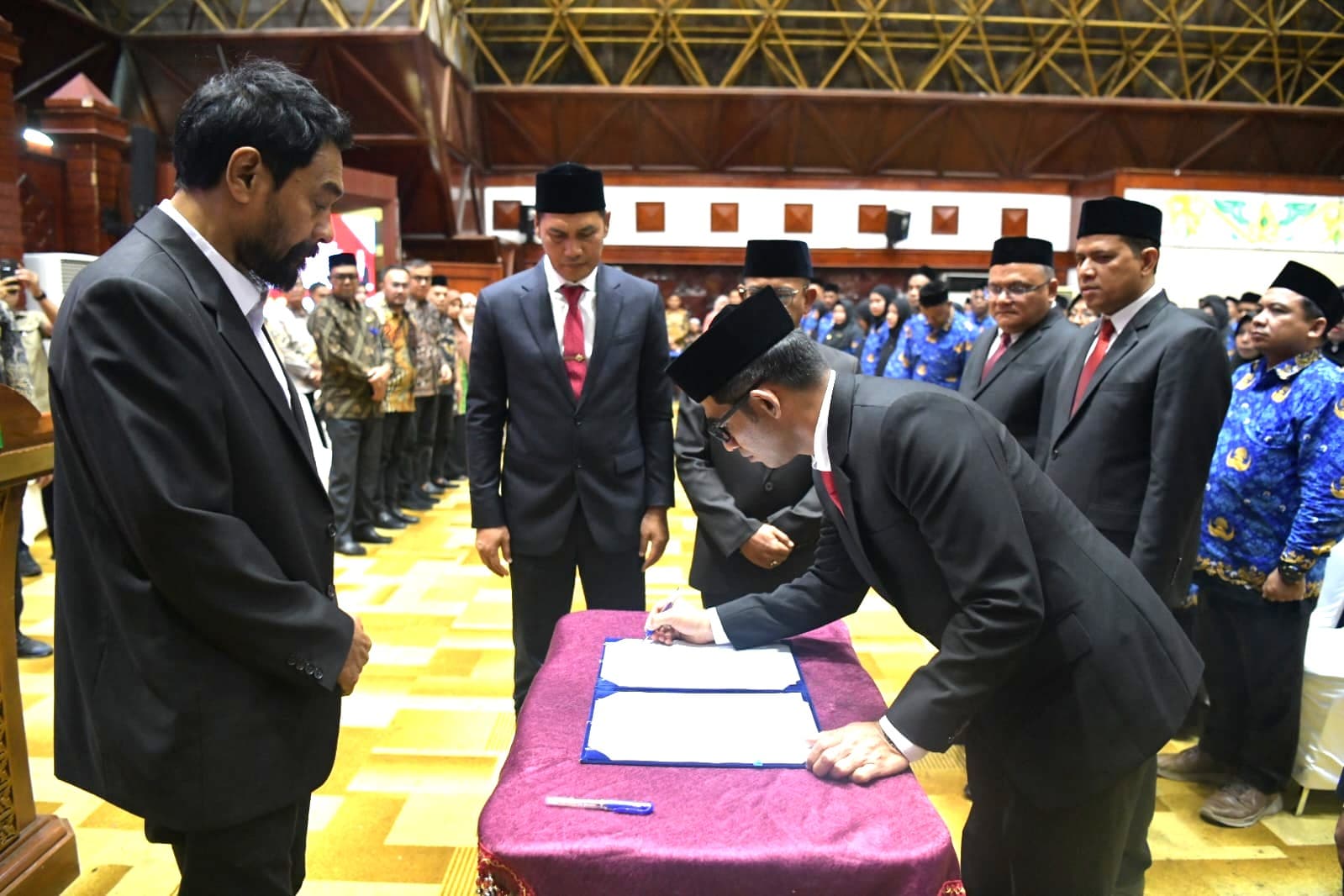 Hasil Seleksi Terbuka JPT, Muhsin Sah Dilantik Jadi Kadis Pendidikan Dayah Aceh Definitif