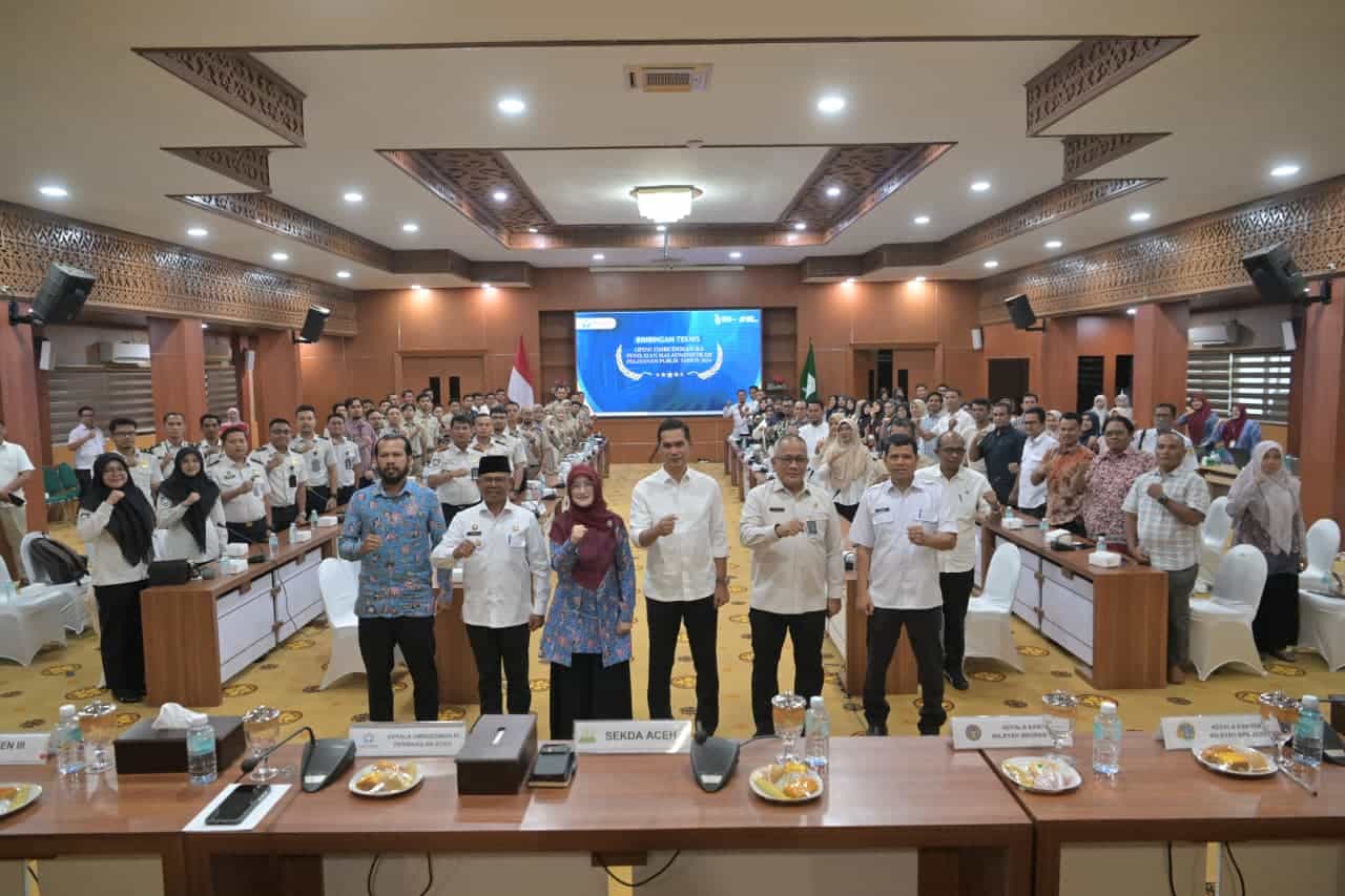 Buka Bimtek Ombudsman, Sekda Aceh Ingatkan Aparatur: Rakyat Pemilik Mandat, Jangan Jadikan Objek Administrasi!