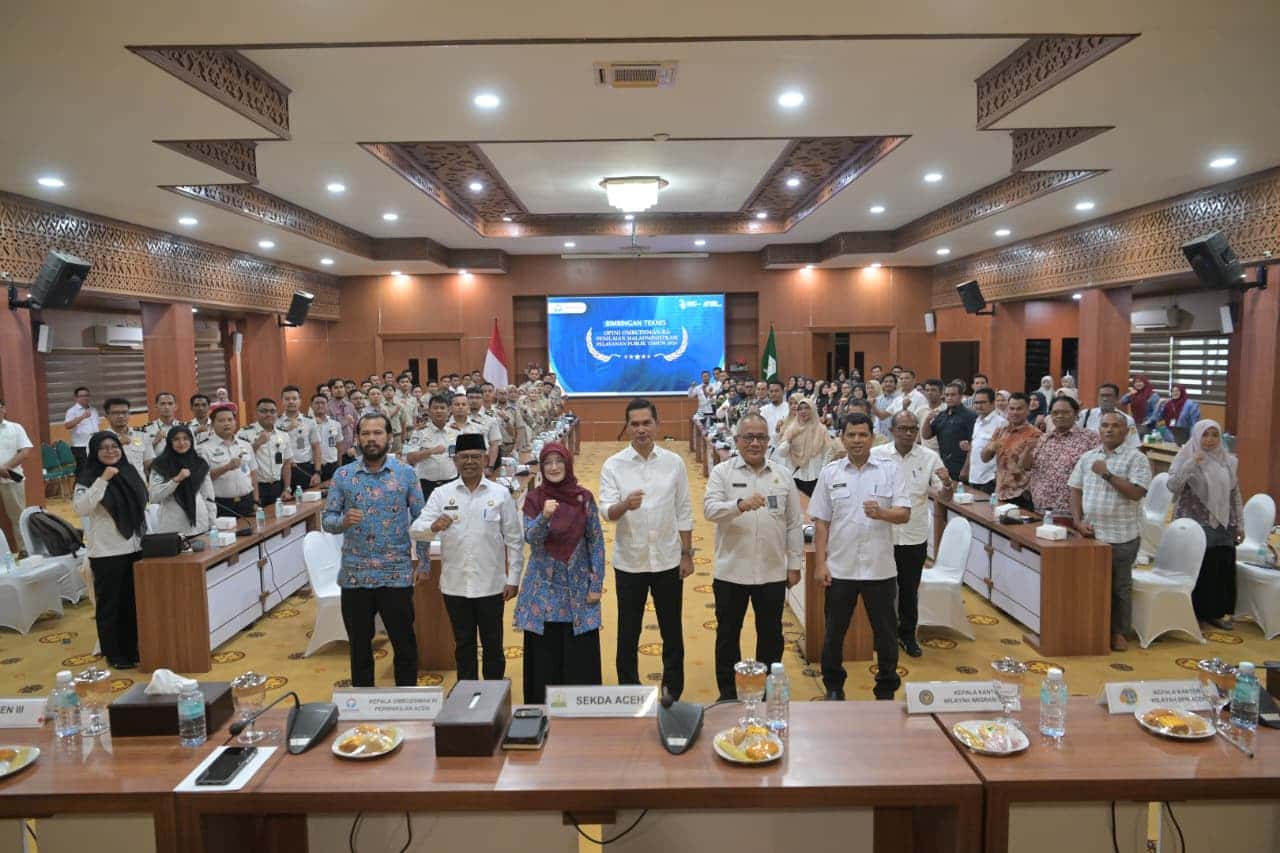 Buka Bimtek Ombudsman, Sekda Aceh Ingatkan Aparatur: Rakyat Pemilik Mandat, Jangan Jadikan Objek Administrasi!