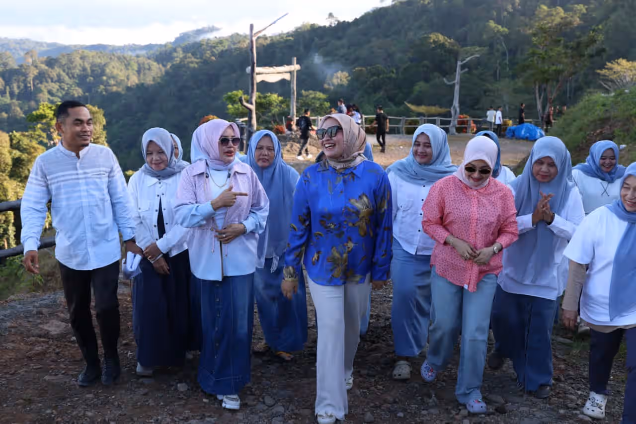 Pesona ‘Negeri Atas Awan’ di Pidie, Kak Ana Kagumi Keindahan Agrowisata Kilonam Geumpang