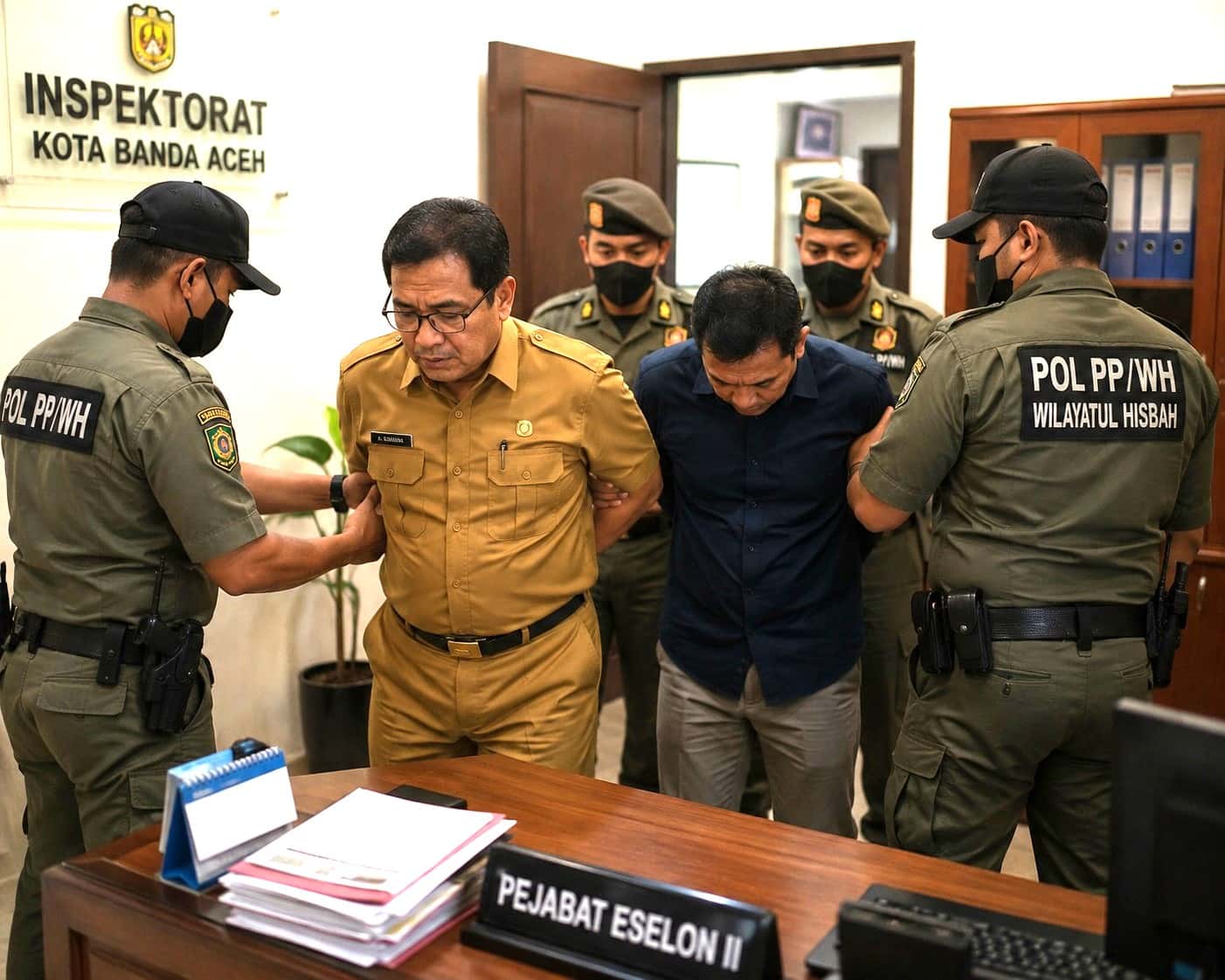 Pejabat Eselon II Pemko Banda Aceh Diamankan Satpol PP-WH, Illiza: Penegakan Hukum Tidak Tebang Pilih