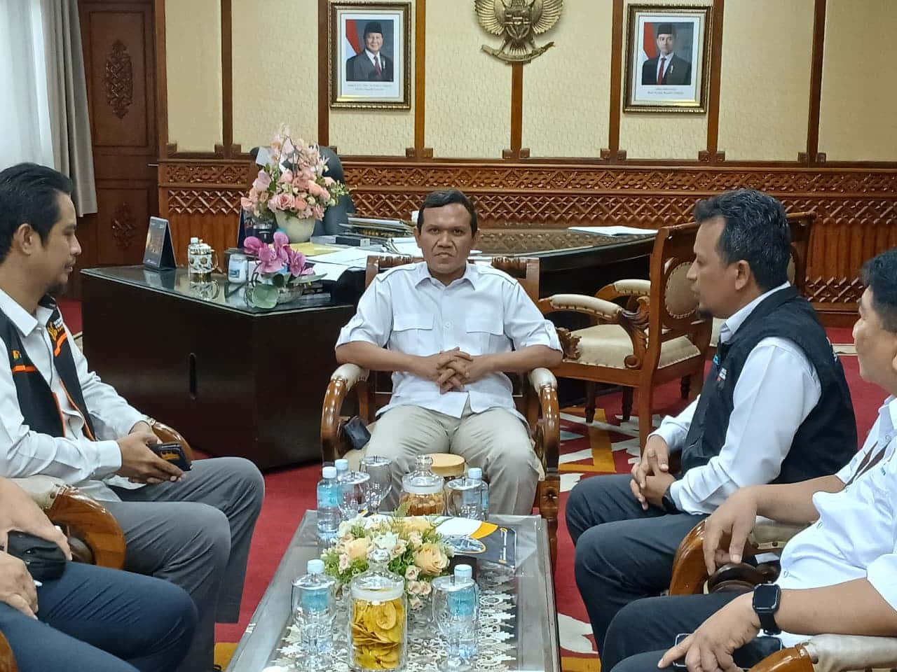 Wagub Aceh Jadi Responden Perdana, Dorong Pelaku Usaha Sukseskan Sensus Ekonomi 2026