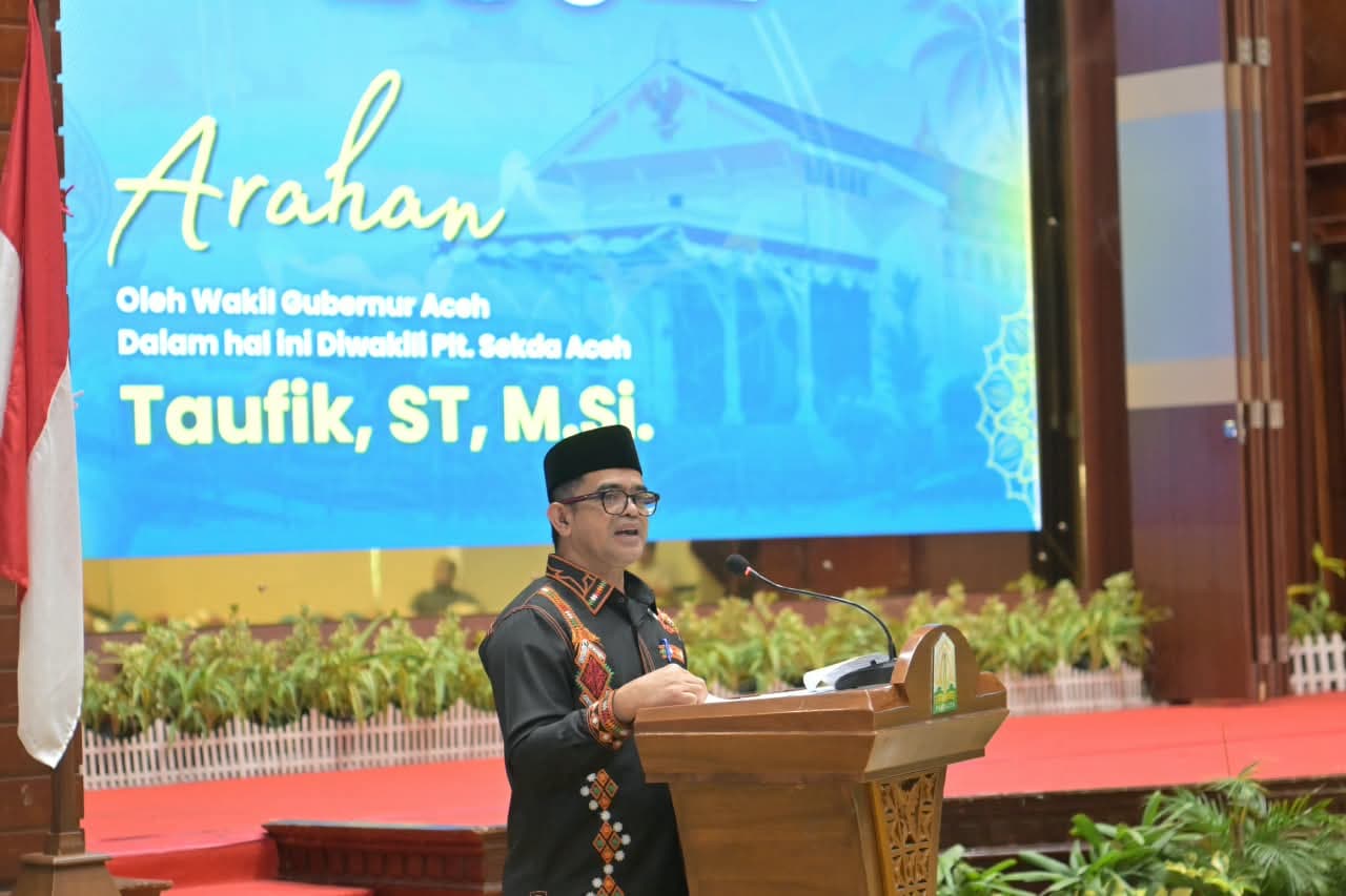 Buka Rakerda Dekranasda dan HKG PKK ke-54, Plt Sekda Aceh Dorong Kriya Daerah Tembus Pasar Global