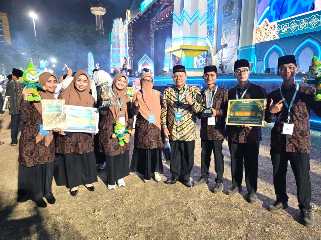 Gemilang di MTQ Nasional XXXI Semarang, Kafilah Aceh Sabet 4 Gelar Juara I dan Puluhan Kejuaraan