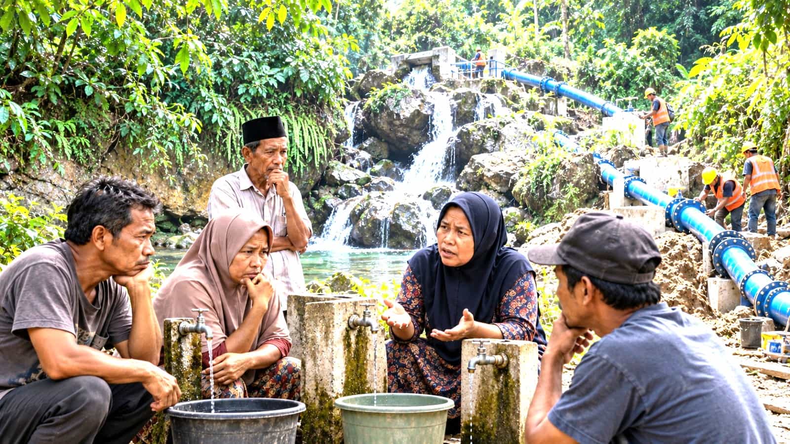 Polemik Proyek Jaringan Air Suak Lokan, Publik Pertanyakan Perencanaan Sumber Air oleh Dinas PUPR Aceh Selatan