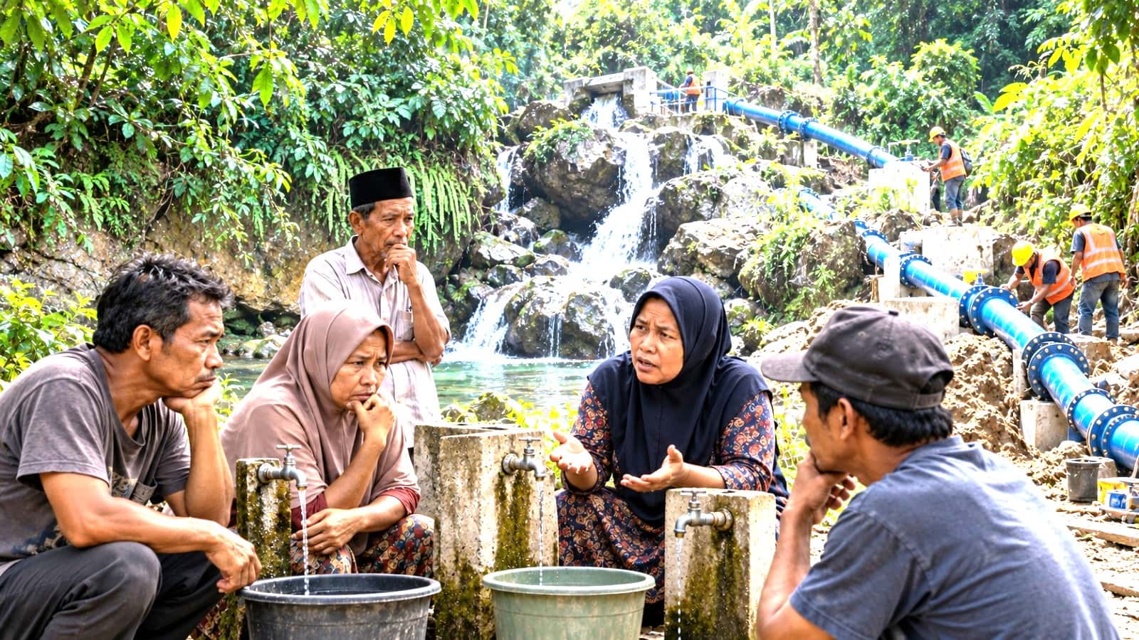 Polemik Proyek Jaringan Air Suak Lokan, Publik Pertanyakan Perencanaan Sumber Air oleh Dinas PUPR Aceh Selatan