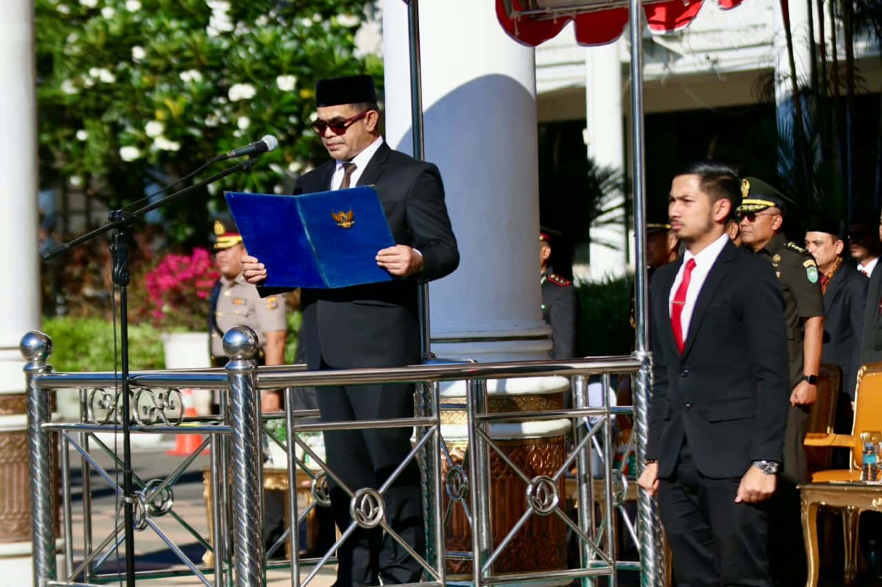 Plt Sekda Aceh Pimpin Upacara Hari Kesaktian Pancasila 2026, Tegaskan Pancasila Sebagai Landasan Pelayanan Publik