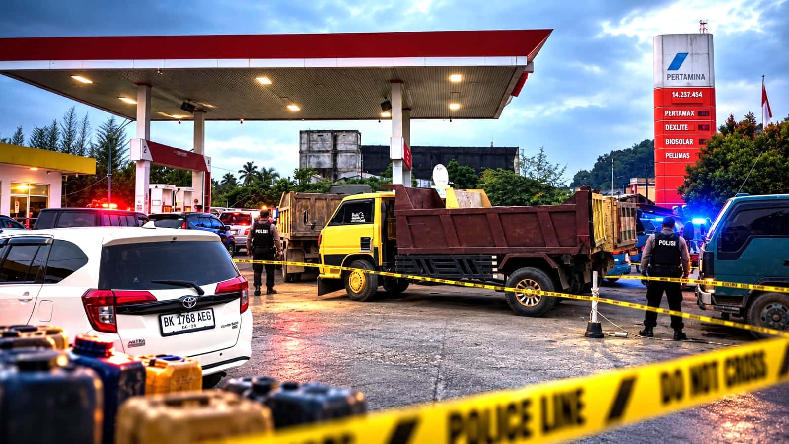 Manajer SPBU Fajarna Sabe Akui Mobil Pengangkut Solar Subsidi Isi Dua Kali, Operator Tak Perhatikan Nomor Polisi