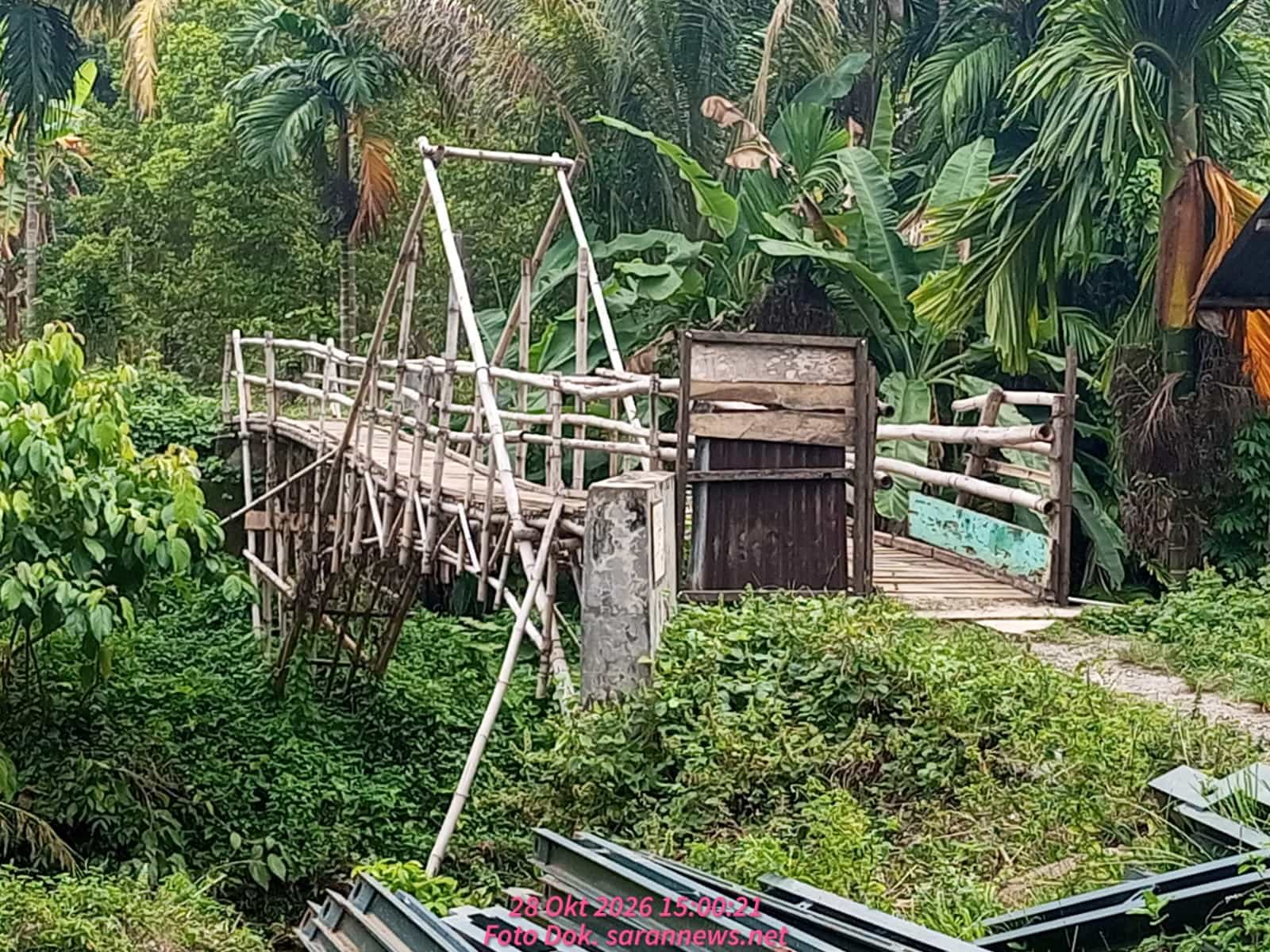 Berbulan-bulan Material Jembatan Bailey Gampong Pisang Menumpuk, PUPR Aceh Selatan Targetkan Berfungsi Akhir 2026