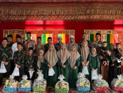 Masyarakat Gampong Suaq Bakung Aceh Selatan Gelar Kenduri Santunan Anak Yatim 