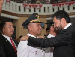 Mualem Lantik Safaruddin dan Zaman Akli Sebagai Bupati dan Wakil Bupati Abdya, Ini Pesannya 