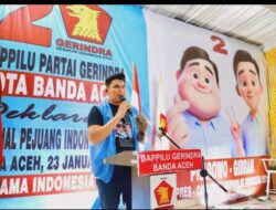 Gerindra Banda Aceh Kesalkan Pernyataan Zulfadli yang Sudutkan Pimpinan Gerindra