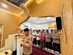 Polres Aceh Selatan Gelar Shalat Ghaib untuk Mendoakan Personel Polri yang Gugur dalam Melaksanakan Tugas
