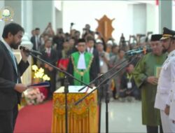 Lantik Bupati Aceh Timur, Mualem Minta Pengusaha Ukur Ulang HGU
