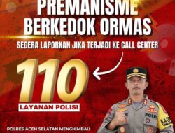 Kapolres Aceh Selatan: Tindak tegas aksi Premanisme berkedok Ormas.