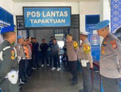 Kunjungi Posyan Ops Ketupat Seulawah 2025, Wakapolres Aceh Selatan cek kesiap Siagaan Personil