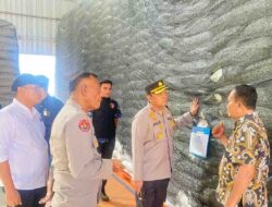 Pastikan Stok Beras Aman, Kapolres Abdya Monitor Gudang Bulog
