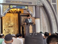 Jadi Khatib Idul Fitri Di Kedai Runding,Ini Pesan Khutbah Ustadz Khaifal Muddin