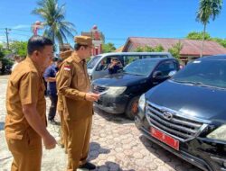 Optimalkan Penggunaan Aset Daerah, Bupati dan Wakil Bupati Aceh Selatan Gelar Apel Kendaraan Dinas