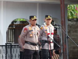Apel Farewell Parade dalam rangka Sertijab Kapolres Aceh Selatan