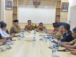 Gelar Pertemuan dengan Media, Bupati dan Wakil Bupati Aceh Selatan Mohon Dukungan 