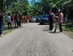 Karena Sering Dilakukan Hauling, Tim Pansus DPRK Aceh Barat Temukan Serakan Batubara Di Jalan