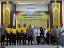 Polres Aceh Selatan Lakukan Pemeriksaan Kesehatan Berkala untuk Tingkatkan Kesehatan Personel