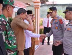 Tingkatkan Kinerja dan Pelayanan, Kapolres Aceh Selatan Lakukan Kunjungan Kerja ke Polsek Samadua dan Sawang