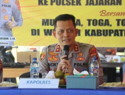 Hari Kedua, Kapolres Aceh Selatan Lanjutkan Kunjungan Kerja ke Polsek Meukek dan Labuhanhaji Timur