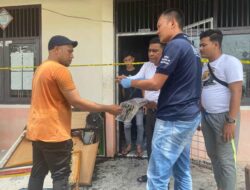 Tim Inafis Polres Aceh Selatan Selidiki Kebakaran DI SMP Negeri 2 Labuhan Haji Barat